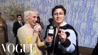 Hudson Williams Is Sleep Deprived at the Met Gala | Met Gala 2026 With Emma Chamberlain