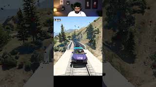 🔴GTA 5  🔥 Kya 100 Cars Train Rok Payengi? 😱 #gta5  #gtav   #gaming