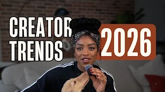 Change is coming for creators | 2026 Creator economy will trends
