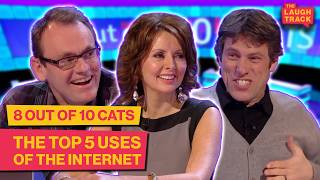 Top 5 Uses Of The Internet With Sean Lock and Carol Vorderman | 8 Out Of 10 Cats | The Laugh Track