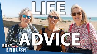 CONVERSATIONS with Retired People: Life Advice | Easy English 226
