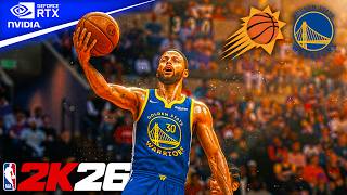 Golden State Warriors vs Phoenix Suns – Intense Game | NBA 2K26 | 4K RTX 5080