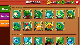 Plants vs Zombies 3: Evolved [Android] All Plants Almanac