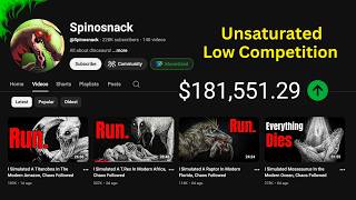 How I Make Viral Dinosaur Scenerio Videos In 5 Minutes Using AI