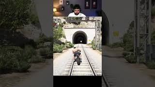 🔴GTA 5 🔥 Kya 100 Cars Train Rok Payengi? 😱 #gta5  #gtav   #gaming