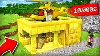ТЕПЕРЬ В МОЁМ ДОМЕ ЖИВЁТ САМЫЙ БОГАТЫЙ ИГРОК В МАЙНКРАФТ | Компот Minecraft
