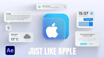 Create Motion Graphics Just Like Apple in After Effects