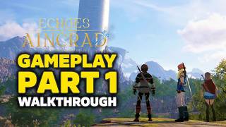 Sword Art Online Echoes Of Aincrad - Gameplay Walkthrough Part 1 Demo Prologue, Combat & Bosses
