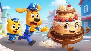 Quién Se Comió el Pastel 🎂 Dibujos Animados 🔍Sheriff Labrador en Español