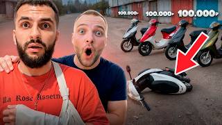 💀РАЗЛОЖИЛИСЬ на НОВОМ СКУТЕРЕ при ПОКУПКЕ !🤬| ЮРА ВОЛКОВ, РАВШАН и СТИЛ "Банда на Скутерах" !