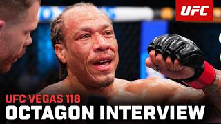 Marcus McGhee Octagon Interview | UFC Vegas 118