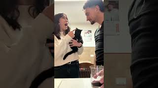 How can he imitate it so accurately?😂#cat  #kitty #catlover #cats