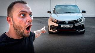 😱ЮРА ВОЛКОВ ВПЕРВЫЕ ПРОКАТИЛСЯ на НОВОЙ LADA VESTA SPORT 2026 !🔥| ВАЗ-2114 РАВШАН на ПОСАДКЕ !