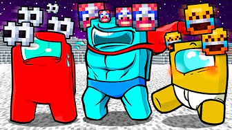 ПРЕДАТЕЛИ НО МЫ МОЖЕМ ОБЩАТЬСЯ ТОЛЬКО ЧЕРЕЗ ЭМОДЗИ В AMONG US В МАЙНКРАФТ!