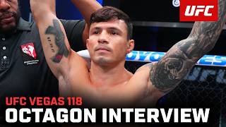 Alessandro Costa Octagon Interview | UFC Vegas 118