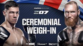 Zuffa Boxing 07: Ceremonial Weigh-In
