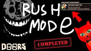 СЕКРЕТЫ РАШ МОДА в ДОРС роблокс | DOORS roblox | Полное прохождение RUSH MODE (100 дверей)