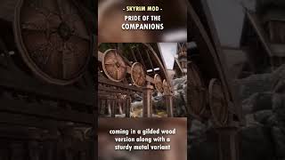 Skyrim Shields in Jorrvaskr just got an UPGRADE! 🛡️