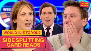 Side Splitting Card Reads! | Would I Lie To You? | The Laugh Track