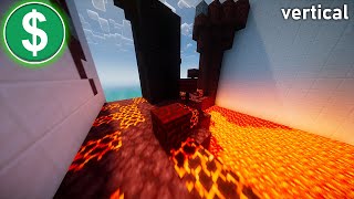 Minecraft Parkour Gameplay No Copyright (Vertical)