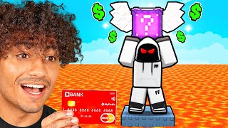 Spending $8,592,578 For CELESTIAL LUCKY BLOCKS In Survive Lava For Brainrots..