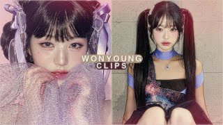 IVE — Wonyoung Editing Clips 8 ✿