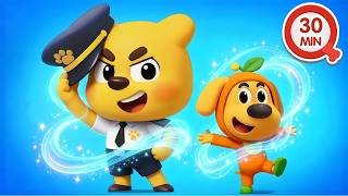 Día de Intercambio ❤️ 30MIN de Dibujos Animados 🔍Sheriff Labrador en Español