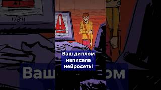 Антиплагиат против студентов! #shorts #дипломИИ #антиплагиат #нейросетьидиплом #ложныесрабатывания