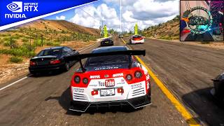 2017 Nissan GT-R NISMO (R35) – Goliath Race | Forza Horizon 5 Gameplay | Logitech G29 | 4K