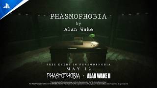 Phasmophobia x Alan Wake 2 - Event Announce Trailer | PS5 & PS VR2 Games