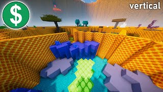 Minecraft Parkour Gameplay No Copyright (Vertical)