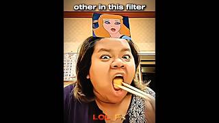 This filter makes you insecurity ☠️ wait for ending ..🫡 #funny  #reaction #trend