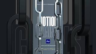 Create Ultra-Visual 3D Motion Graphic Chains in After Effects