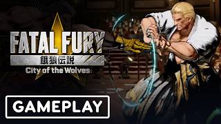 Fatal Fury: City of the Wolves - Official Wolfgang Krauser vs Nightmare Geese Match Gameplay