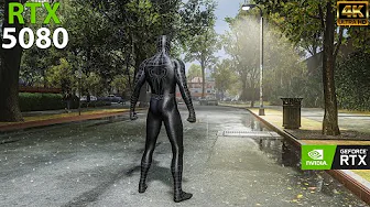RTX 5080 - Marvel's Spider-Man 2 (4K HDR 120FPS) Ryzen 7 9800X3D | Ray-Tracing ON - Black Symbiote