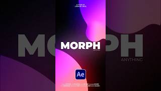 Create Liquid Morph Motion Graphics in After Effects