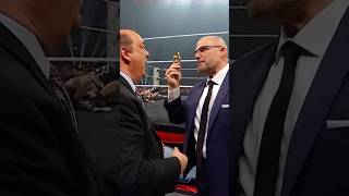 That’s not gonna happen on Adam Peace's watch - oh wait… 👀 #WWERaw