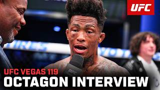 Vinicius Oliveira Octagon Interview | UFC Vegas 119