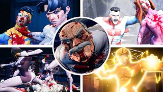 Invincible Vs - All Ultimate Attacks / Finishers (Full Roster)