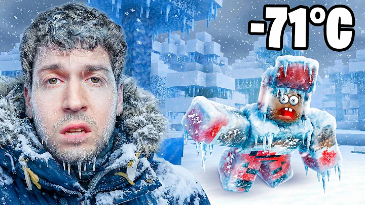 МЫ ВЫЖИВАЛИ В -70°С! ❄️ ВЕСЬ МИР ЗАМЁРЗ! РОБЛОКС