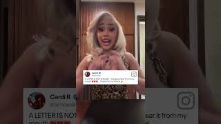 Cardi B shared a heartfelt video thanking everyone involved in the Little Miss Drama Tour.🥹