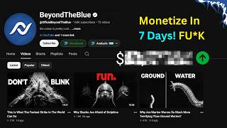 How I Make Viral Ocean Animals Documentry AI Videos In 60 Seconds