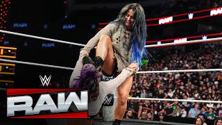 Lyra Valkyria beats down Bayley before they clash at Saturday Night’s Main Event: Raw highlights