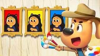 🔴EN VIVO: El Robo de Una Obra Maestra 🎨 Dibujos Animados 🔍Sheriff Labrador en Español