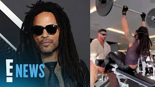 Why Lenny Kravitz Prefers to Work Out in Leather Pants | E! News