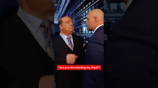 Tensions are HIGH between Paul Heyman and Adam Pearce 😮 #WWERaw