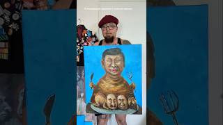 Я начинающий художник и я продолжаю писать триптих и это вторая картина. Оцените пожалуйста #art