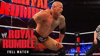 FULL MATCH: CM Punk vs. The Rock | WWE Title Match: Royal Rumble 2013