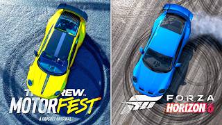 FORZA HORIZON 6 vs The Crew Motorfest Comparison & Gameplay