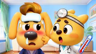 Sheriff Labrador Está Resfriado 🤒 Dibujos Animados 🔍Sheriff Labrador en Español